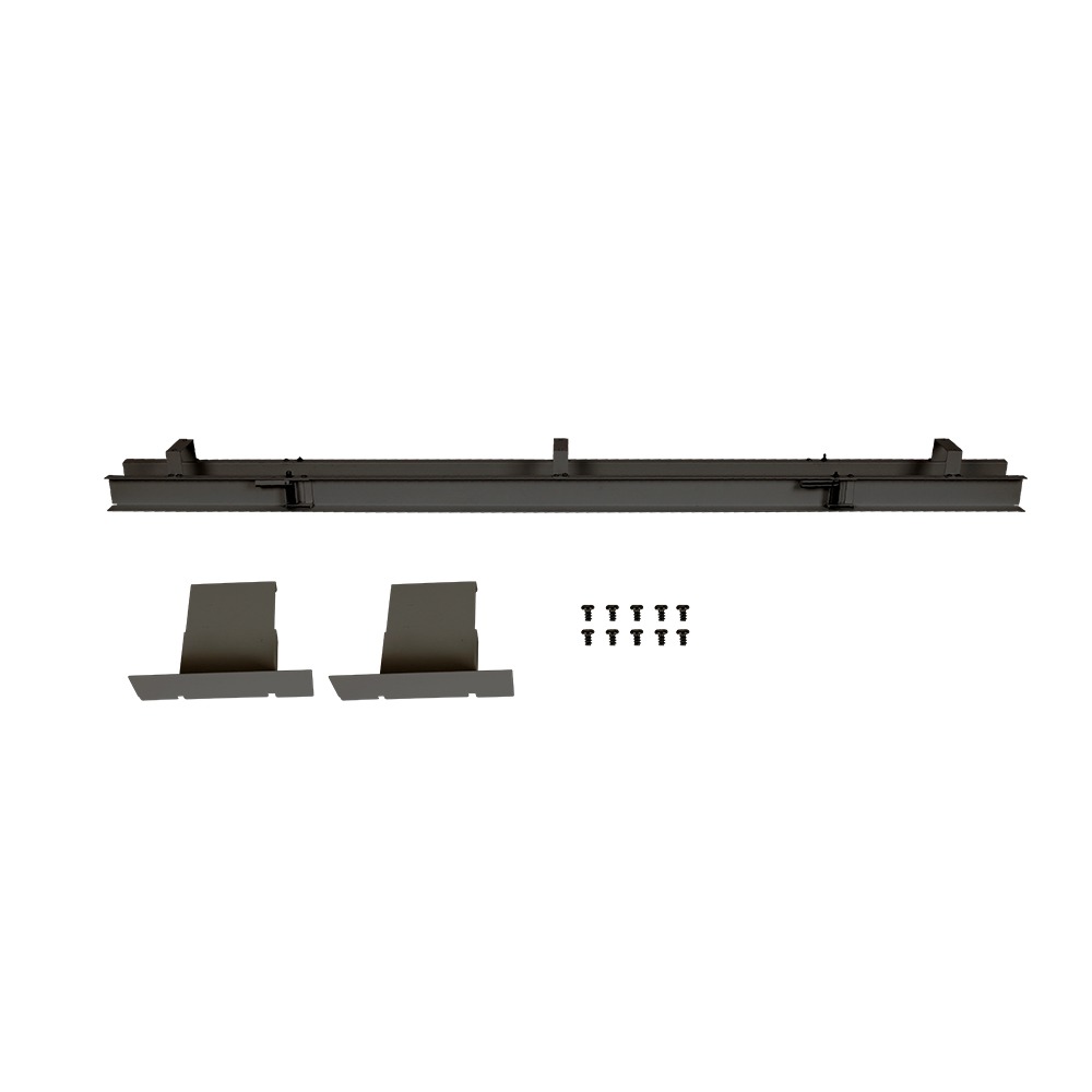 RECESSED KIT FOR LL1 SERIES 4 FT BLACK