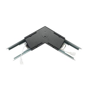 120-DEGREE CONNECTOR FOR LL1 LINEAR LIGHTS BLACK