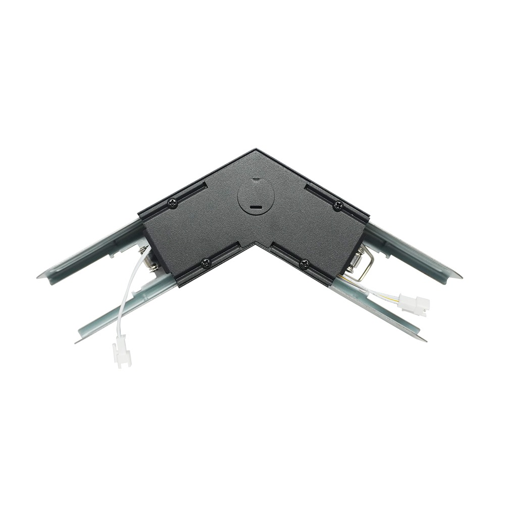 120-DEGREE CONNECTOR FOR LL1 LINEAR LIGHTS BLACK