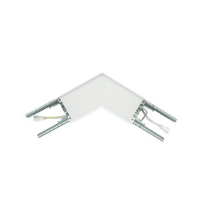 120-DEGREE CONNECTOR FOR LL1 LINEAR LIGHTS WHITE