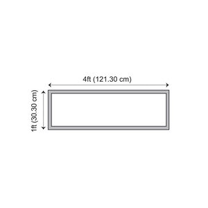 LED PANEL SURFACE MOUNTED KIT  1*4 FT