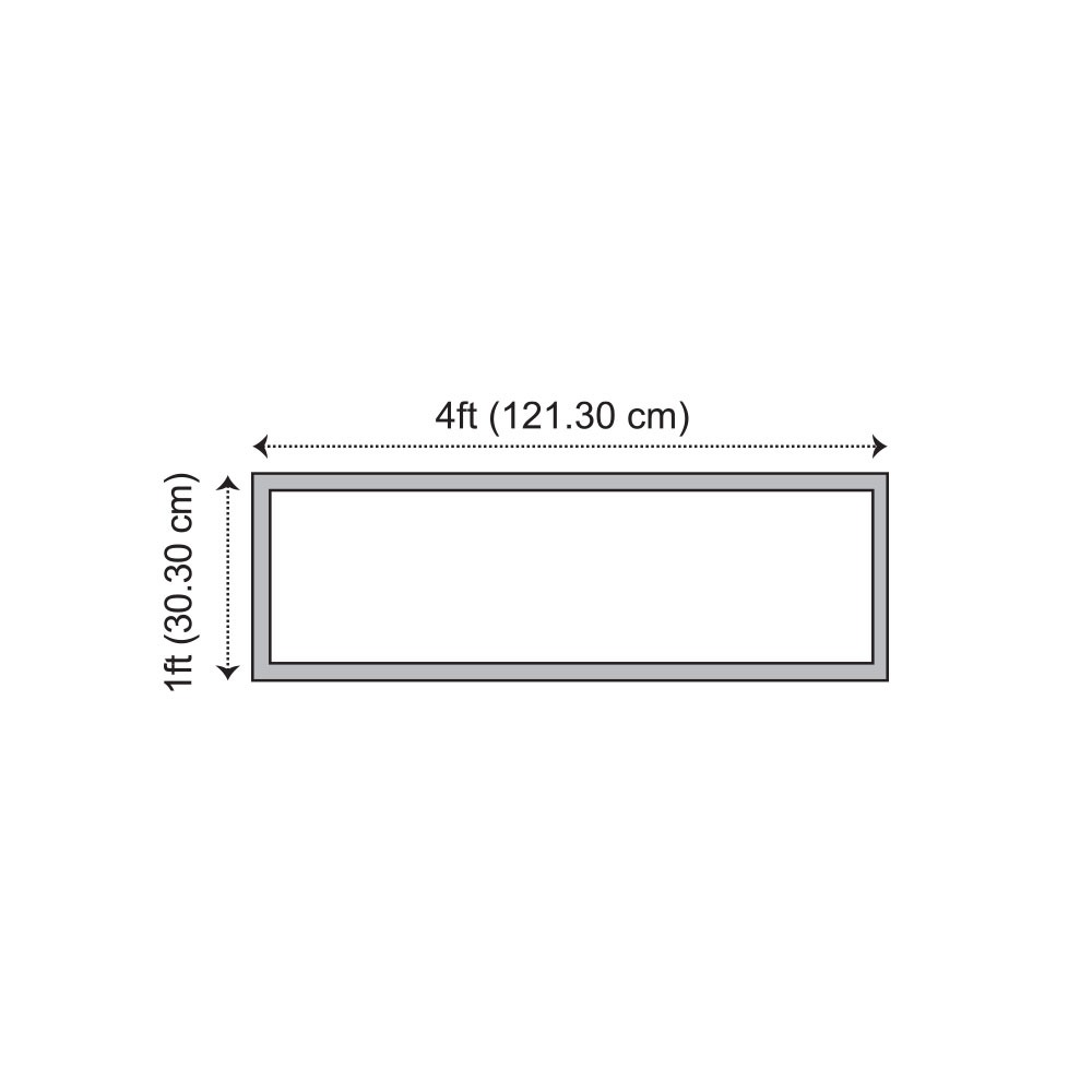 LED PANEL SURFACE MOUNTED KIT  1*4 FT