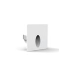 SQUARE STEP LIGHT 3W/24VDC DIA 50X50X27MM - SMD3535 - 80LM - DIMMABLE WET LOCATION 3000K WHITE