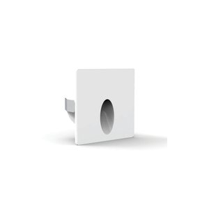 SQUARE STEP LIGHT 3W/24VDC DIA 50X50X27MM - SMD3535 - 80LM - DIMMABLE WET LOCATION 4000K WHITE