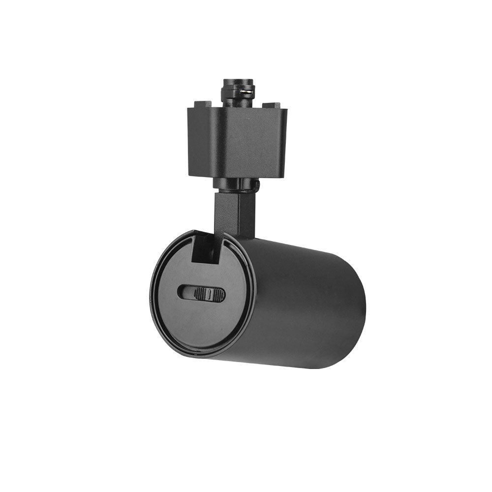 DOB 3 WIRES LED TRACK LIGHT 20W 5CCT ADJUSTABLE 120VAC 1800LM CRI>90 BEAM ANGLE 45D TRIAC DIMMABLE BLACK BODY