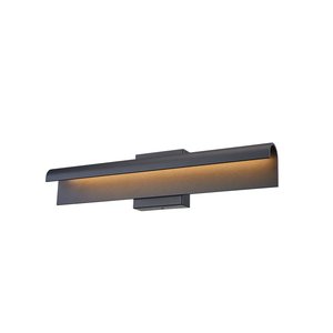 Vanity light 1327L - 20.86 inches length - 24watt - 5CCT - Osram LED chip - Damp location - Black