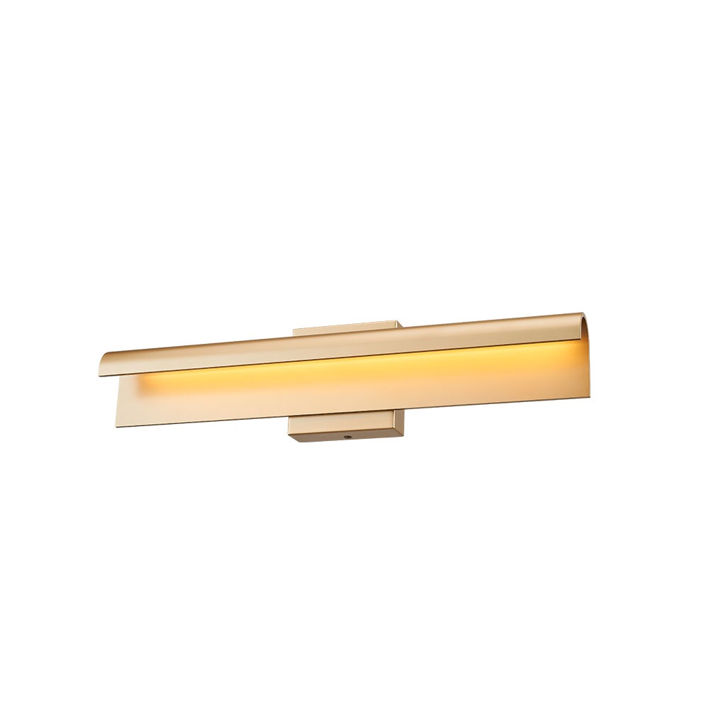 Vanity light 1327L - 20.86 inches length - 24watt - 5CCT - Osram LED chip - Damp location - Gold
