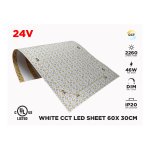WARM WHITE TO COOL WHITE ADJUSTABLE LED SHEET 60X30CM (46W PER SHEET)