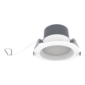 CDL03 COMMERCIAL DOWNLIGHT, 4", 7/9/11/13/16W, 27/30/35/40/5000K, 120-347V, 0-10V/TRIAC/ELV DIMMING, WHITE