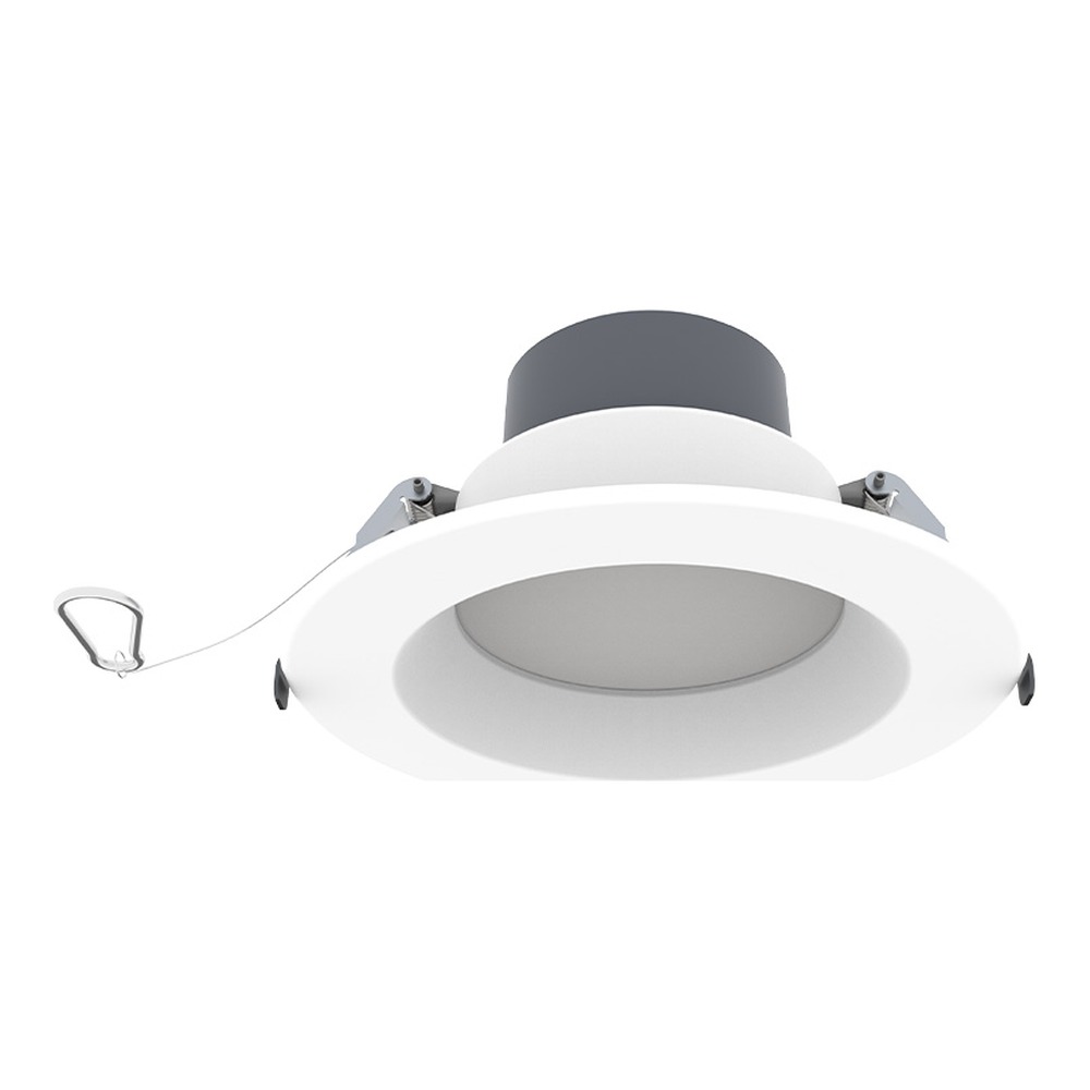 CDL03 COMMERCIAL DOWNLIGHT, 6", 10/13/18/21/24W, 27/30/35/40/5000K, 120-347V, 0-10V/TRIAC/ELV DIMMING, WHITE