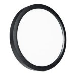 Ceiling light 9\" 20W 120V 27-30-35-40-50K black frost dim TRIAC