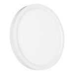 Plafonnier LED 9" 20W 120V 27-30-35-40-50K Blanc givré gradable TRIAC