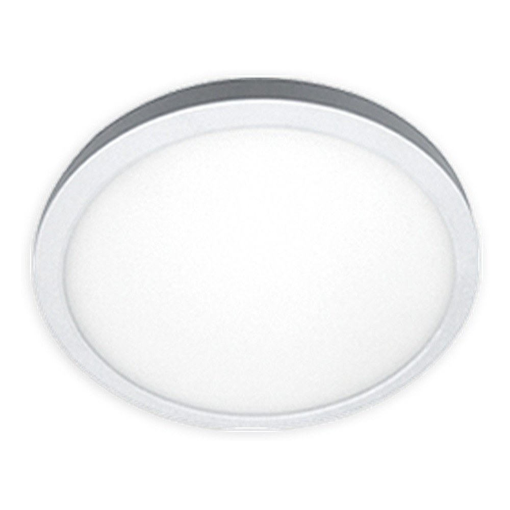 CHL5R-30/40K - ROUND - 8W - 500 LUMENS - 120V - 5 DIAM. X 1 3/8 H. SELECTION SWITCH 30K OR 40K - BRUSHED STEEL