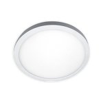 CHL5R-30/40K - Rond - 8W - 500 Lumens - 120V - 5 Diam. X 1 3/8 H.  Bouton de sélection 30K ou 40K - WH-BK