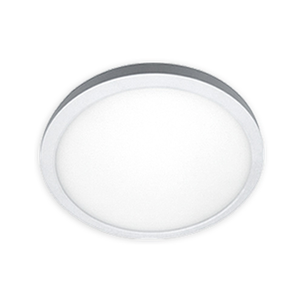 CHL5R-30/40K - Rond - 8W - 500 Lumens - 120V - 5 Diam. X 1 3/8 H.  Bouton de sélection 30K ou 40K - WH-BK