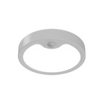CHL5R-MS-30K - ROUND - 8W - 500 LUMENS - 120V - 5 DIA. X 1 1/4 H. MOTION SENSOR - WHITE