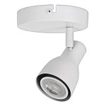 LED CEILING LIGHT FOR GU10 BULBS - SERIES 304 - 1 LIGHT - WHITE
