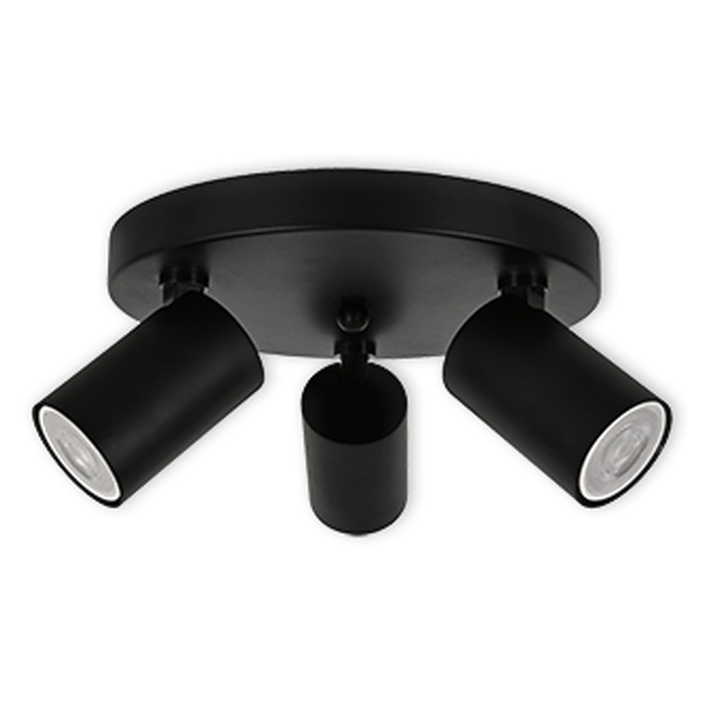 LED CEILING LIGHT FOR GU10 BULBS - SERIES 104 - 3 LIGHTS (CK-22104-3)