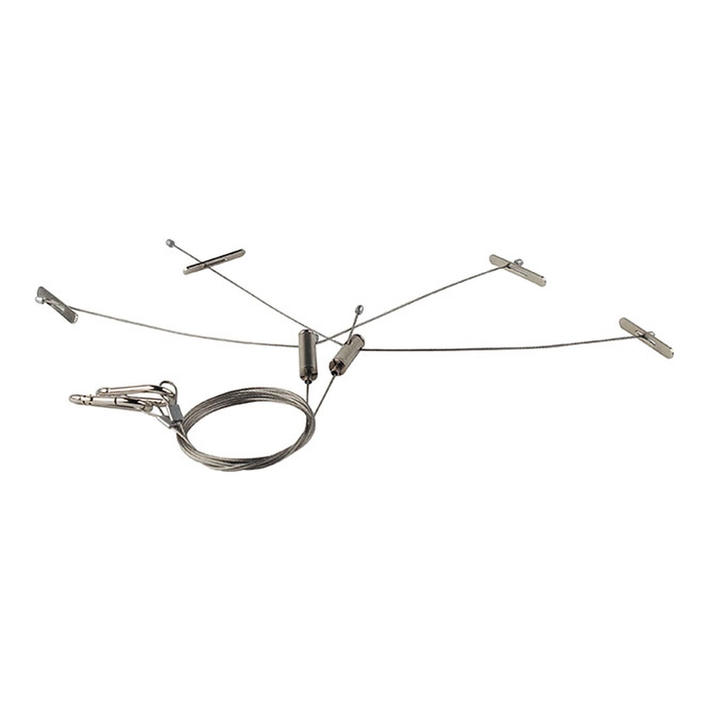 KIT DE SUSPENSION POUR LUMINAIRES LED INDUSTRIELS EN BANDEAU