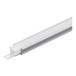 ÉTANCHE ALUMINUM PROFILÉ 1217A WITH 6PCS OF PLASTIC AND ÉTANCHE SILICON END CAP - WITH BLANC IP65 PC