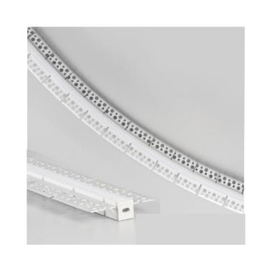 BENDABLE ALUMINUM PROFILE LEFT,RIGHT,UP,DOWN WITH SILICON COVER & 2PCS ENDCAPS SILVER