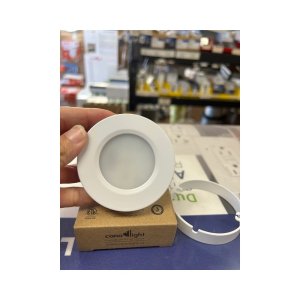 TRIMLESS ENCASTRÉ ONE SIDE PROFILÉ 3515A WITH 2 ENDCAPS & PC COUVERCLE 10FT ARGENT