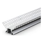 TRIMLESS RECESSED CORNER PROFILE 4625 WITH 2ENDCAPS & PC COVER