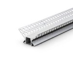 TRIMLESS RECESSED CORNER PROFILE 4625 WITH 2ENDCAPS & PC COVER