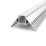 TRIMLESS ENCASTRÉ CORNER PROFILÉ 5324 WITH 2 ENDCAPS & PC COUVERCLE