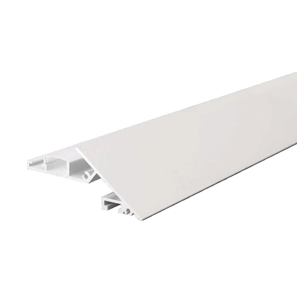 ALUMINUM PROFILÉ KNIFE EDGE 7330 WITH ACCESSORIES 10FT BLANC