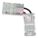ACCESSORY COB STRIP LIGHT L SHAPE 8MM PCB TO PCB CONNECTOR NO WIRE