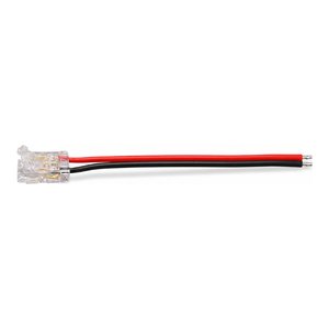 ACCESSORY COB STRIP LIGHT 8MM PCB WIDTH WIRE TO PCB CONNECTOR WITH WIRE