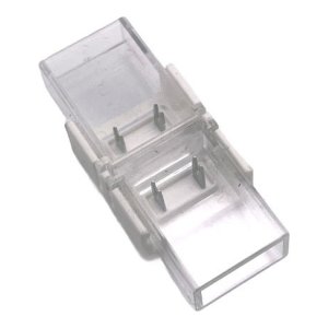 ACCESSORY WATERPROOF CSP STRIP LIGHT 8MM PCB WIDTH PCB TO PCB CONNECTOR NO WIRE IP67(RED:+/BLACK:-) 2PINS MAX