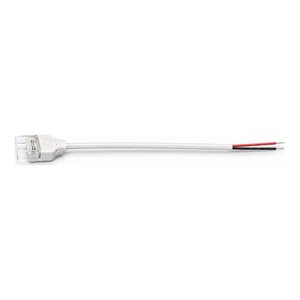 ACCESSORY WATERPROOF CSP STRIP LIGHT 8MM PCB WIDTH WIRE TO PCB CONNECTOR WITH WIRE IP67 (RED:+/BLACK:-) 2PIN MAX CURRENT 6AMAX INNER SIZE10.3X4.3MM