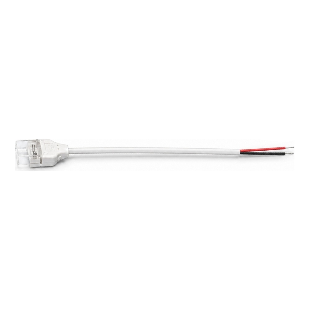 ACCESSORY WATERPROOF CSP STRIP LIGHT 8MM PCB WIDTH WIRE TO PCB CONNECTOR WITH WIRE IP67 (RED:+/BLACK:-) 2PIN MAX CURRENT 6AMAX INNER SIZE10.3X4.3MM