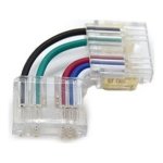 ACCESSORY COB RGBW RUBAN LUMINAIRE 12MM PCB WIDTH 
L SHAPE PCB TO PCB CONNECTEUR NO FIL