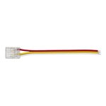 COB STRIP LIGHT CONNECTOR - SINGLE HEAD WITH 10CM WIRE - 3PIN