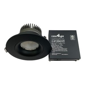3.5 INCHES ROUND BAFFLE LIGHT - 9WATT - 770LM - PF0.9 - FT4 WIRE - 3CCT (3K - 4K - 5K) - CRI90