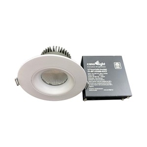 3.5 INCHES ROUND BAFFLE LIGHT, 9WATT, 770LM, PF0.9, FT4 WIRE, 3CCT (3K, 4K, 5K), CRI90, 38 DEGREE