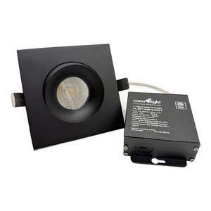 5 INCHES SQUARE BAFFLE LIGHT - 12WATT - 1000LM - PF0.9 - FT4 WIRE - 5CCT (2.7K - 3K - 3.5K - 4K