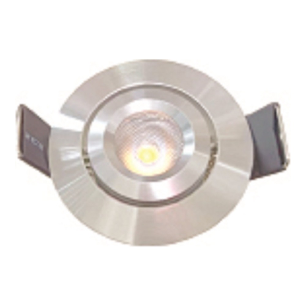 MINI LED SPOTLIGHT 2.5W - 24V DC - 175 LM - IP20 - CRI 80+ - GRADABLE - 3000K - 30° - ARGENT (CUT OUT 44MM)
