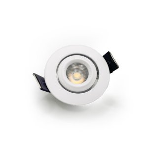 MINI LED SPOTLIGHT 2.5W  - 14V DC - 175 LM - IP20 - CR>80 - GRADABLE - 3000K  - 10° - BLANC (CUT OUT 44MM)