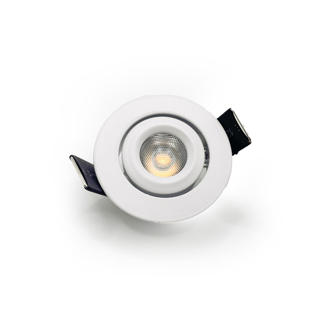 MINI LED SPOTLIGHT 2.5W  - 14V DC - 175 LM - IP20 - CR>80 - DIMMABLE - 3000K  - 10° - BLANC (CUT OUT 44MM)