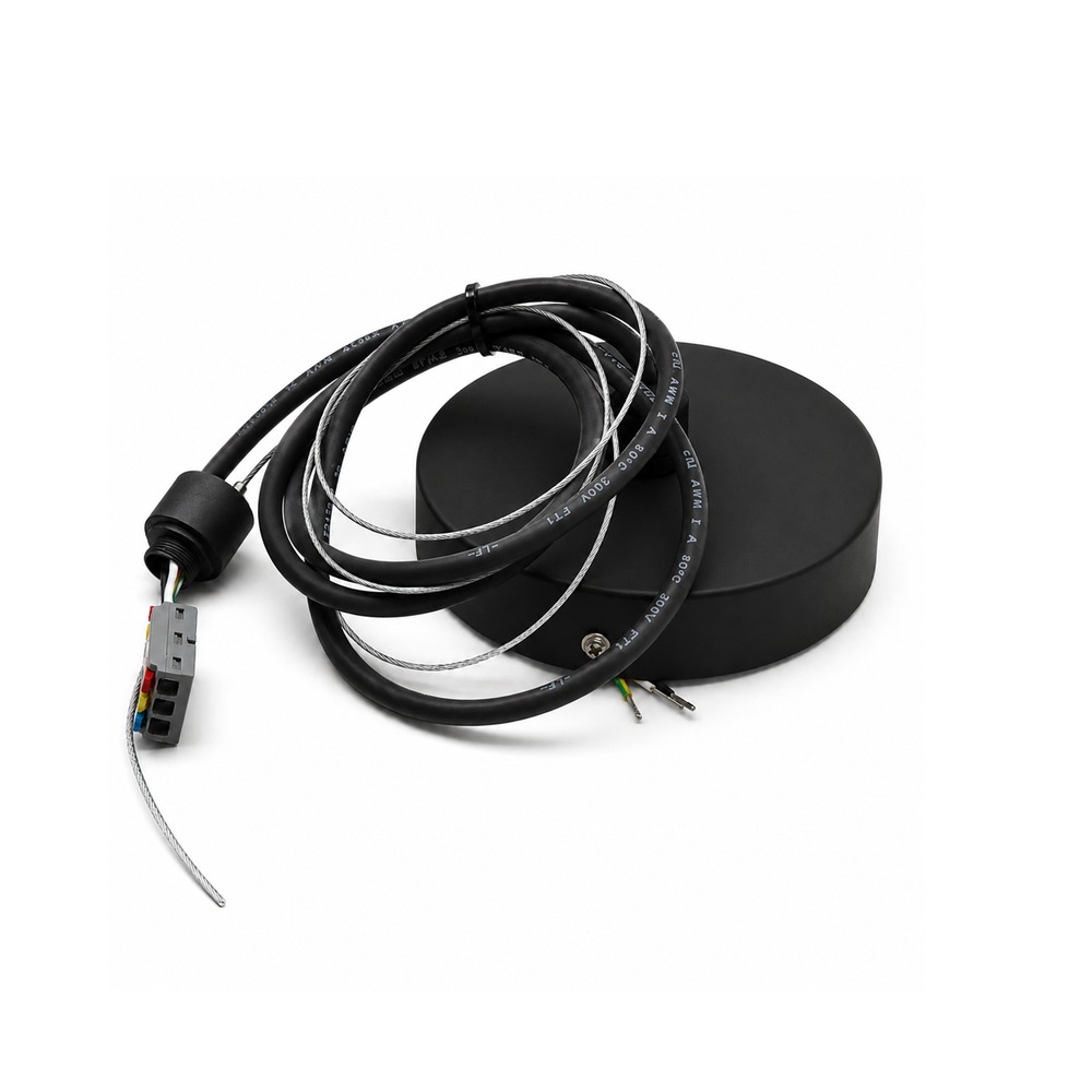 KIT DE SUSPENSION POUR ENCASTRES DE SURFACE CARRES ET RONDS - NOIR