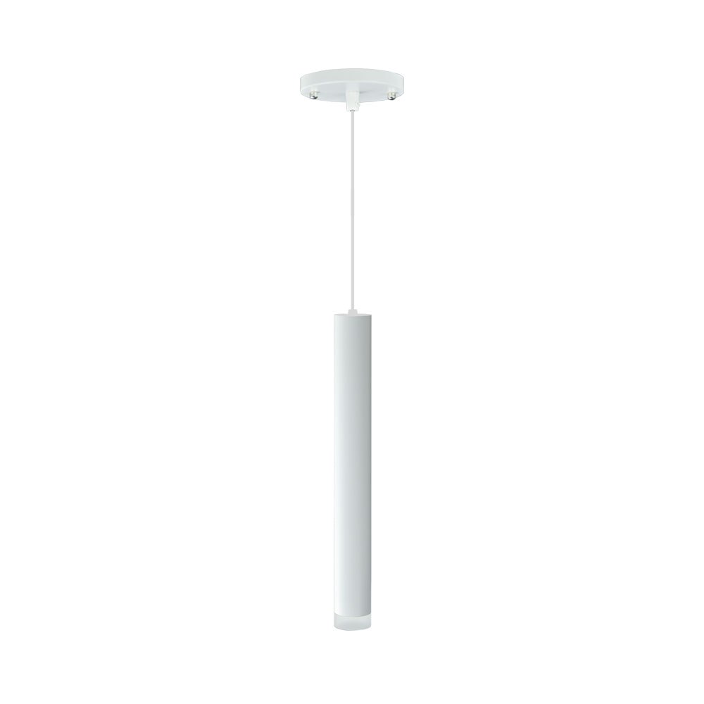 CL-DL2-PR1-1032-4K-WH - LED PENDANT LIGHT - 120VAC - BEAM ANGLE 36D - 10W - 1000LM - LENGTH 320MM