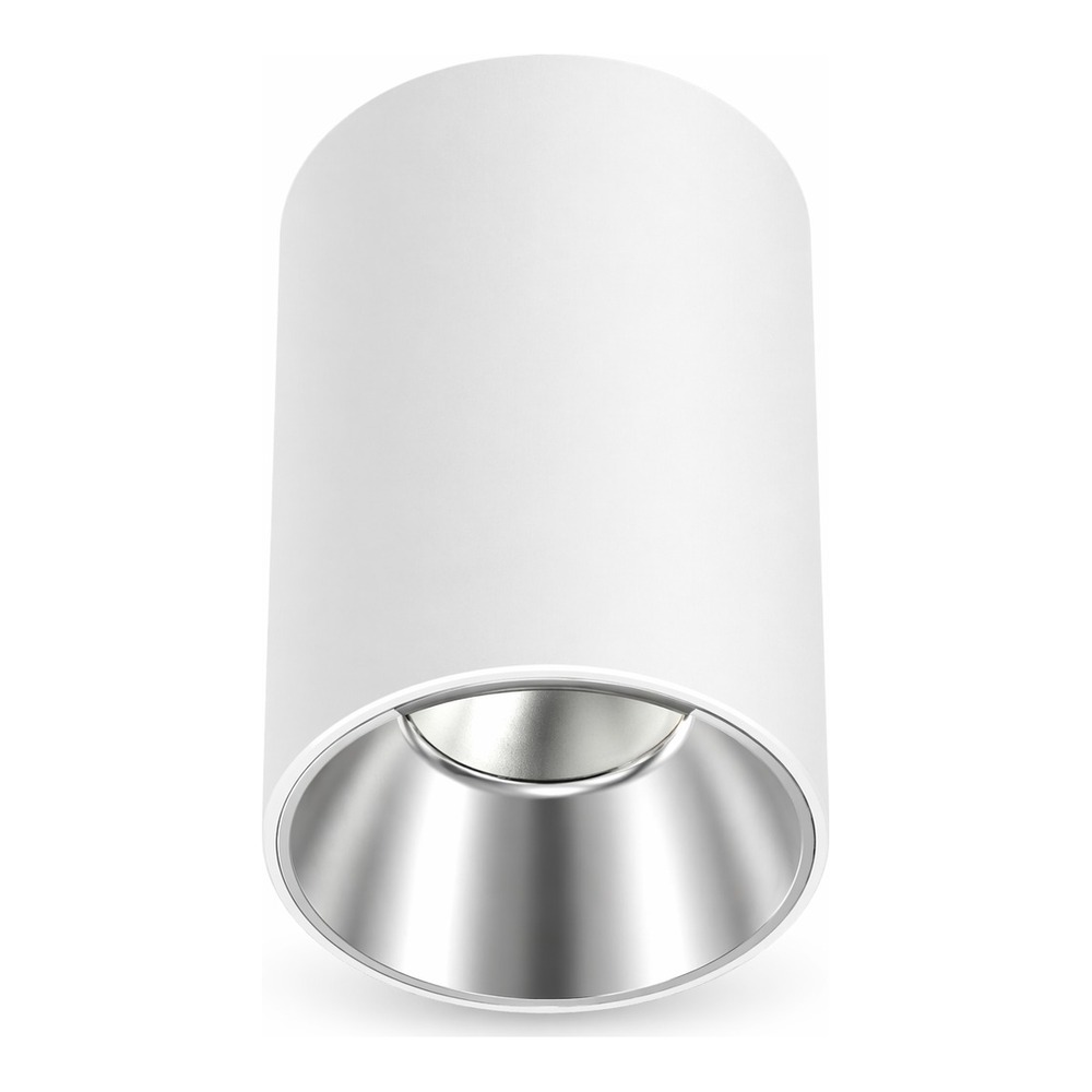CL-DL2-RS-12W-30D-3K-WH - SURFACE-MOUNT LED ROUND SINGLE HEAD DOWNLIGHTS, 12W, 120VAC, 1080LM, BEAM ANGLE 30°, 3000K, DAMP LOCATION