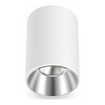 PLAFONNIER LED ROND À TÊTE SIMPLE EN SAILLIE - 12W - 120VAC - 1080LM - ANGLE DE FAISCEAU 30° - 4000K - EMPLACEMENT HUMIDE - BLANC