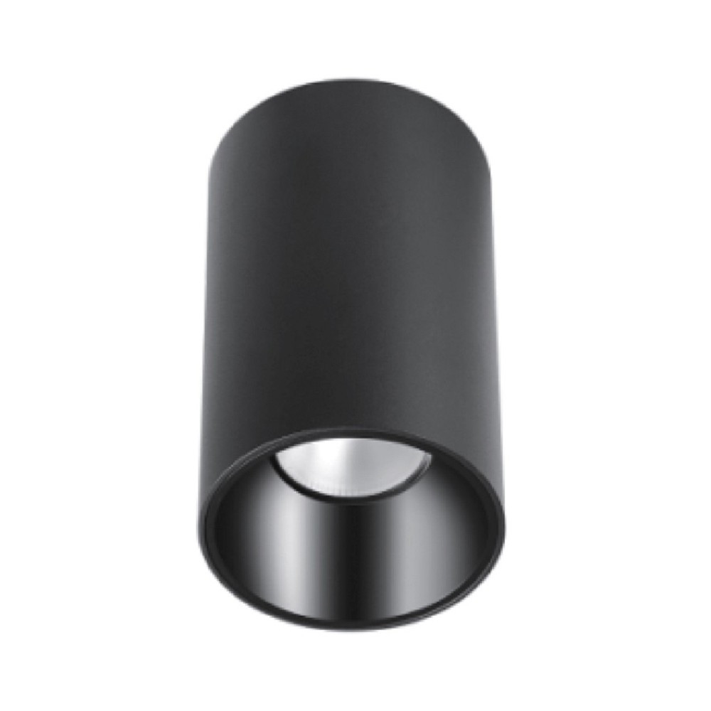 SURFACE-MOUNT LED ROUND SINGLE HEAD DOWNLIGHTS - 12W - 120VAC - 1080LM - BEAM ANGLE 30° - 4000K - DAMP LOCATION - (CL-DL2-RS-12W-30D-4K-WH)