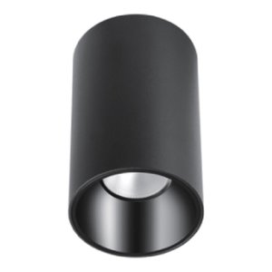 CL-DL2-RS-30W-35D-4K-BL - SURFACE-MOUNT LED ROUND SINGLE HEAD DOWNLIGHTS, 30W, 120VAC, 2400LM, BEAM ANGLE 35°, 4000K, DAMP LOCATION