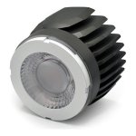 3.5-INCH MODULAR LED LUMINAIRE ENCASTRE - 12W - 5CCT (2700K-3000K-3500K-4000K-5000K) BEAM ANGEL 40° CRI>90 - 1000 LM -